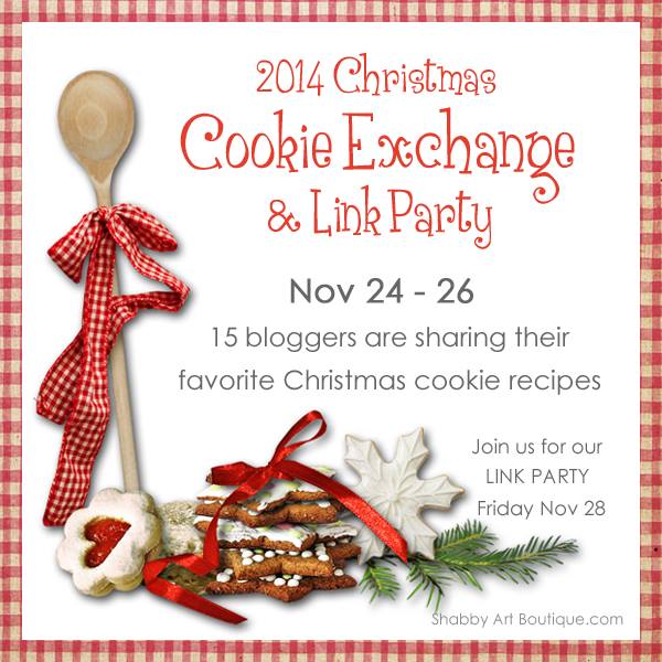 Christmas Cookie Exchange & Link Party | SimplyFreshVintage.com