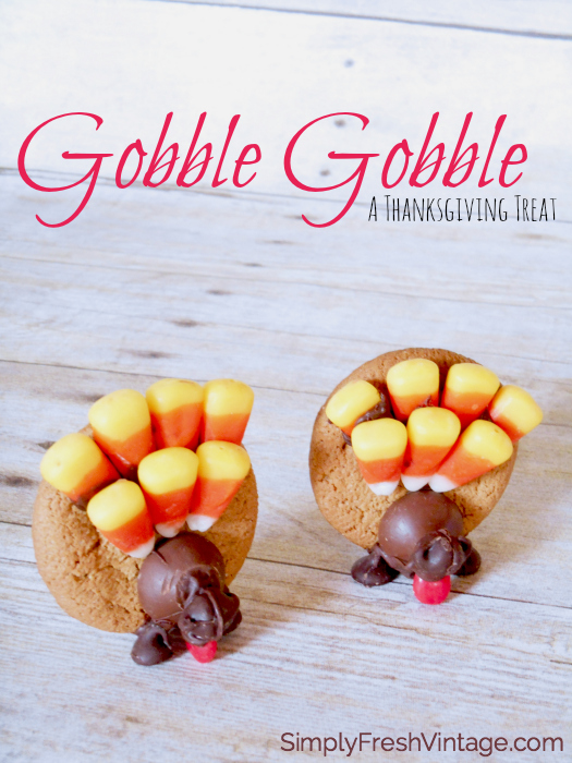 Gobble Gobble ... A Thanksgiving Treat | SimplyFreshVintage.com