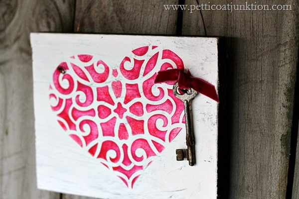 Valentine Inspiration ... Decorating, crafting and recipes ... over 35 ideas! | SimplyFreshVintage.com